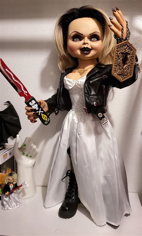 child's play bride of chucky tiffany life-size 1:1 scale replica|child's play bride of chucky.